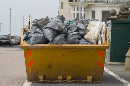 Furniture being recycled at a Maida Vale center